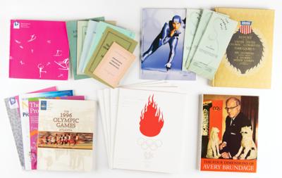 Lot #6383 1930s-2000s Olympic Collection of Books, Pamphlets and Programs - Image 1