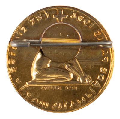 Lot #6203 Paris 1924 Summer Olympics Swiss Team Badge - Image 2