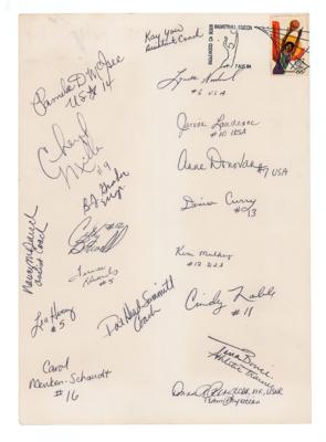 Lot #6345 Los Angeles 1984 Summer Olympics Team