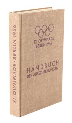 Lot #6248 Berlin 1936 Summer Olympics Regulation