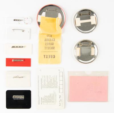 Lot #6382 IOC and Canadian ID Cards and Badges (11) - From the Collection of IOC Member James Worrall - Image 2