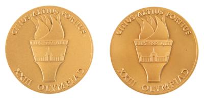Lot #6337 Los Angeles 1984 Summer Olympics Bronze