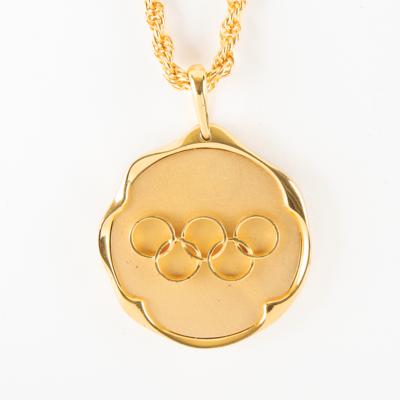 Lot #6100 Official IOC Honorary Medal - From the