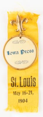 Lot #6016 St. Louis 1904 Louisiana Purchase Exposition Button - Image 1