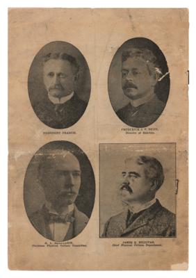 Lot #6017 St. Louis 1904 Olympics Daily Program - Image 2