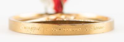 Lot #6329 Lake Placid 1979 Gold Winner's Medal from the World Luge Test - Image 4