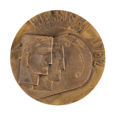 Lot #6063 Helsinki 1952 Summer Olympics (2) Silver Winner's Medals with Diplomas ? From the Collection of Cyclist Thomas Shardelow - Image 16