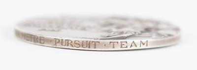 Lot #6063 Helsinki 1952 Summer Olympics (2) Silver Winner's Medals with Diplomas ? From the Collection of Cyclist Thomas Shardelow - Image 9