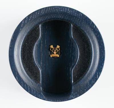 Lot #6398 Tokyo 2020 Summer Olympics Gold Winner's Medal with Official Case, Pin, and Diploma - Image 7