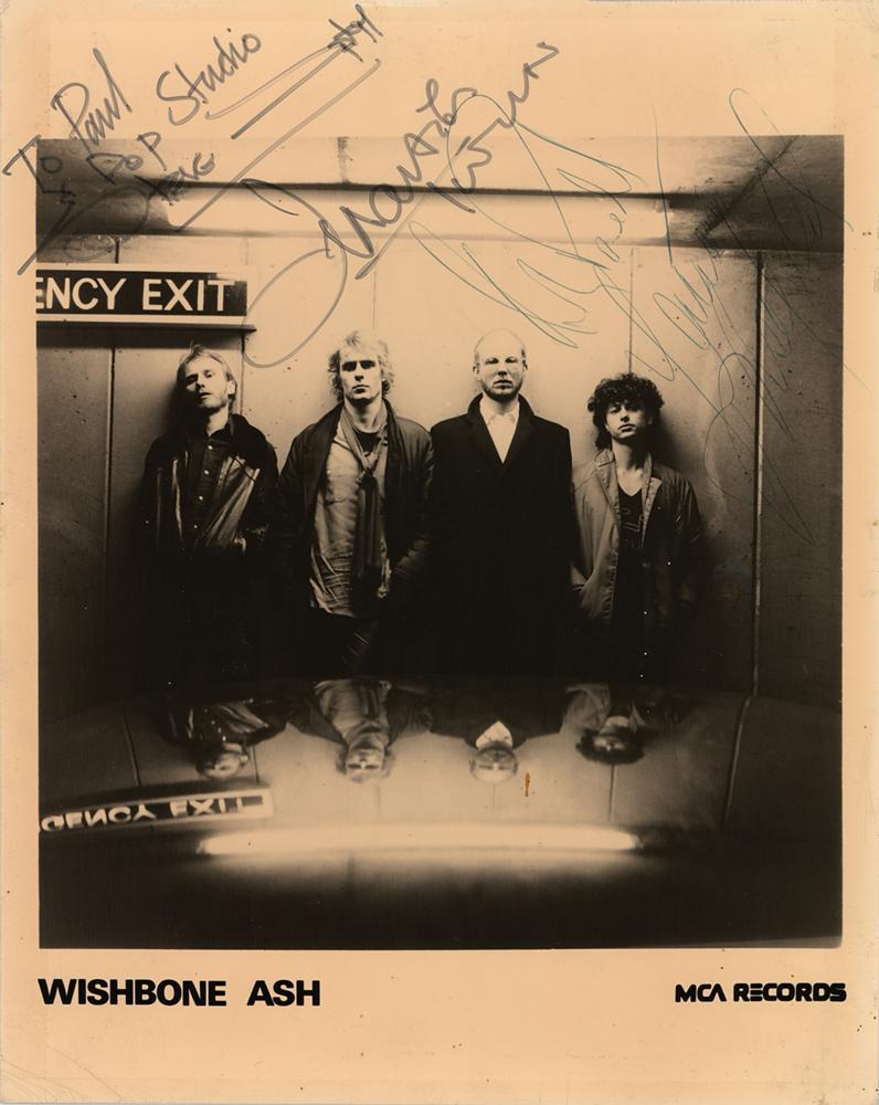 Wishbone Ash Signed Photograph | RR Auction