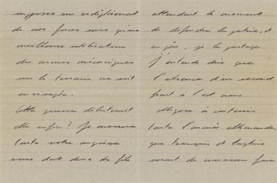 Lot #201 Charles de Gaulle: After reading Mein Kampf, de Gaulle warns against misunderstanding Hitler's intentions: 