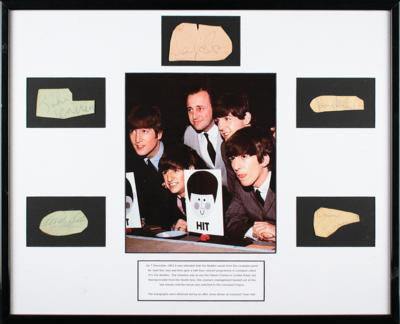 Lot #548 Beatles Signatures (1963) - Image 1