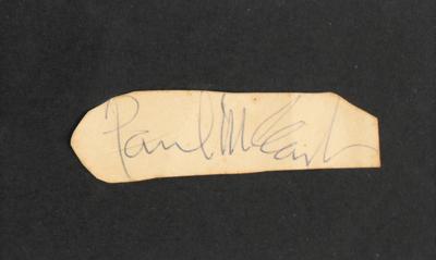 Lot #548 Beatles Signatures (1963) - Image 4