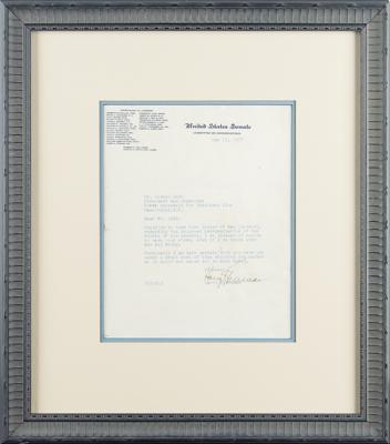 Lot #160 Harry S. Truman: 