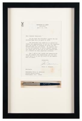 Lot #74 Richard Nixon: Used by President Nixon to sign a 