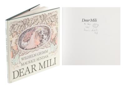 Lot #490 Maurice Sendak Signed Sketch in Book - Image 1