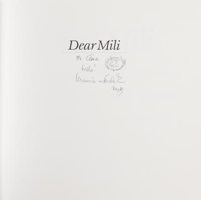 Lot #490 Maurice Sendak Signed Sketch in Book - Image 2
