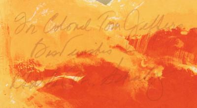 Lot #478 Charles Schulz Signed Poster - Image 3