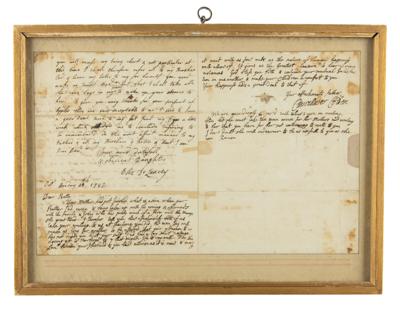 Lot #291 New York: Cadwallader Colden Autograph Letter Signed - Image 1