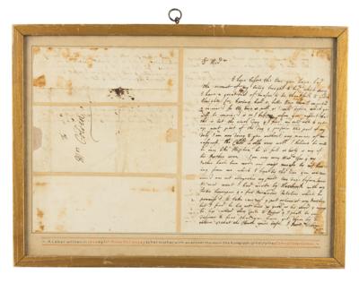 Lot #291 New York: Cadwallader Colden Autograph Letter Signed - Image 2