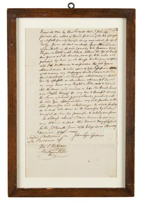 Lot #292 New York: Gardiner's Island Document - Image 1