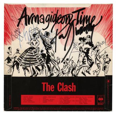 Lot #659 The Clash Signed 45 RPM Record - Image 1