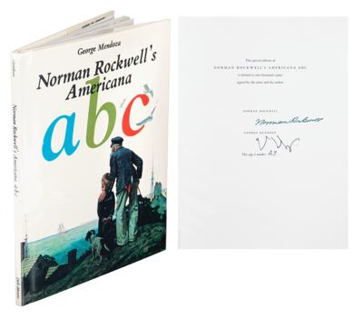 Lot #447 Norman Rockwell Signed Book - Image 1