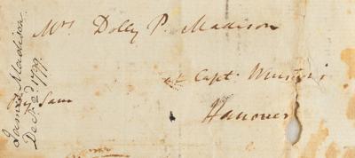 Lot #8 James Madison Autograph Letter Signed - Image 3