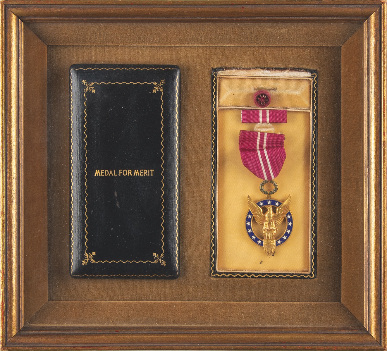 Lot #64 Harry S. Truman Medal of Merit with Document Signed as President - Image 3
