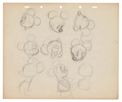 Lot #475 Preston Blair preliminary model sheet