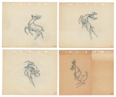 Lot #458 Preston Blair: Bambi (4) rough production