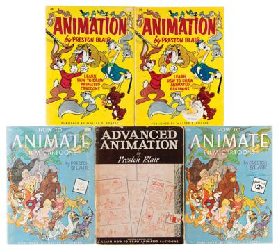 Lot #464 Preston Blair: Collection of (5) Animation Books with Printers Proofs - Image 1