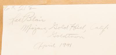 Lot #457 Lee Blair Original Watercolor Painting - Image 4