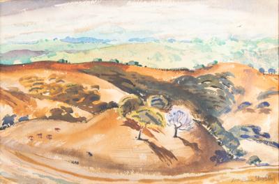 Lot #456 Mary and Lee Blair Original Watercolor Painting - Image 1