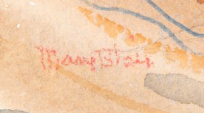 Lot #456 Mary and Lee Blair Original Watercolor Painting - Image 3