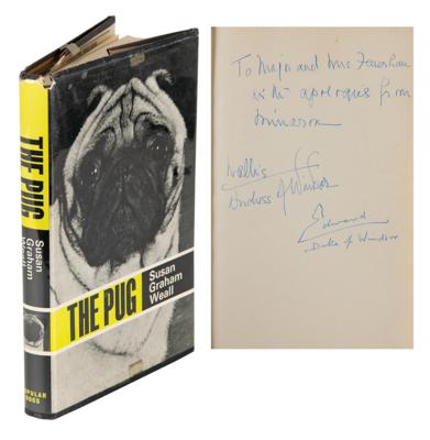 Lot #334 Duke and Duchess of Windsor Signed Book - Image 1