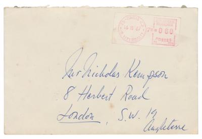 Lot #704 Ingrid Bergman Autograph Letter Signed - Image 3