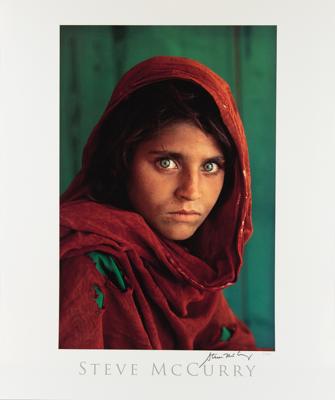 Lot #442 Steve McCurry Signed Print - Image 1