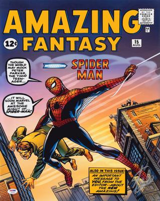 Lot #473 Stan Lee Signed Photograph - Image 1