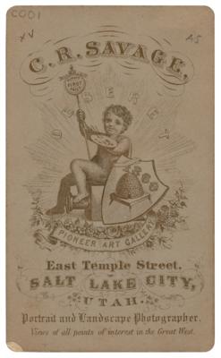 Lot #335 Brigham Young Carte-de-Visite Photograph - Image 2