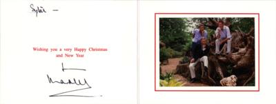 Lot #276 King Charles III Signed Christmas Card (2002) - Image 1
