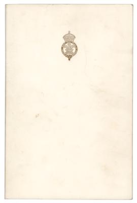 Lot #277 King Charles III Signed Christmas Card (1978) - Image 2