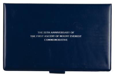 Lot #265 Edmund Hillary and Tenzing Norgay Signed Commemorative Cover - Image 3