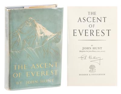 Lot #264 Edmund Hillary Signed Book - Image 1