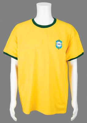 Lot #816 Pele Signed Soccer Jersey - Image 3