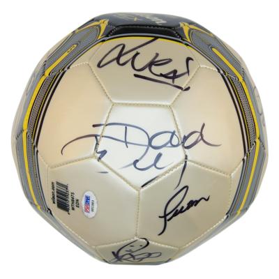 Lot #827 Brazil 2012 National Football Team Signed Soccer Ball - Image 5