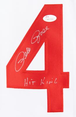 Lot #856 Pete Rose Signed Baseball Jersey - Image 2