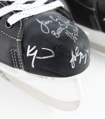 Lot #846 Miracle on Ice (2) Signed Ice Skates - Image 8