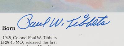 Lot #361 Enola Gay Signed Print: 'Atomic Warfare Is Born' - Image 2