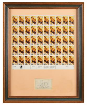 Lot #838 Joe Louis Signature - Image 1